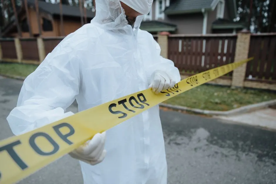 Why is my home contaminated after a crime scene cleanup?